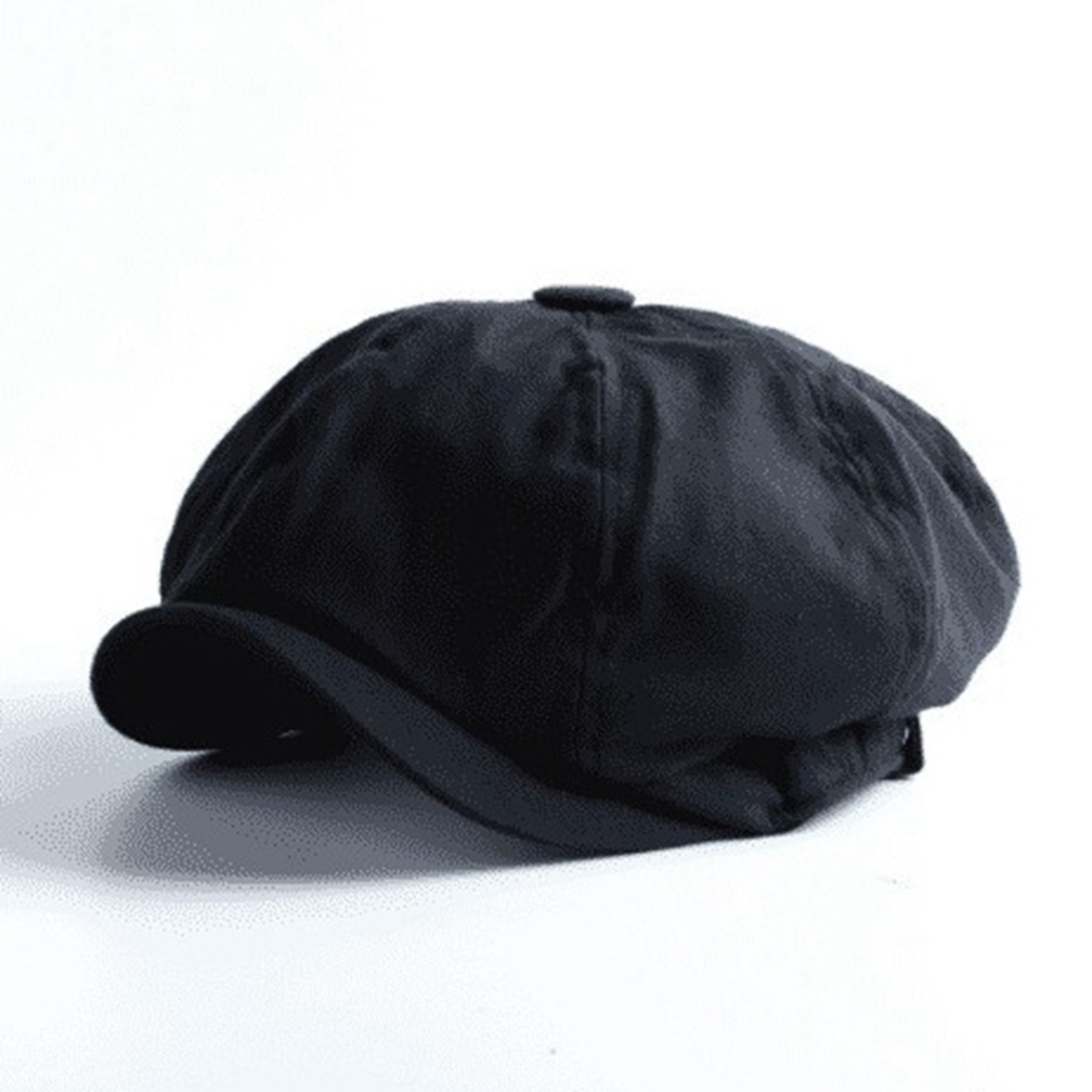 thumbnail image 4 of Boina unisex de color liso estilo retro británico - Gorro informal de spandex para todas las estaciones, tallas S-XL, 4 of 6